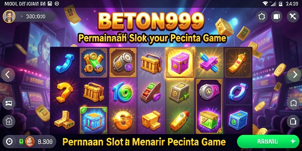 Tampilan gameplay menarik dalam BETON999 dengan grafis yang memukau.
