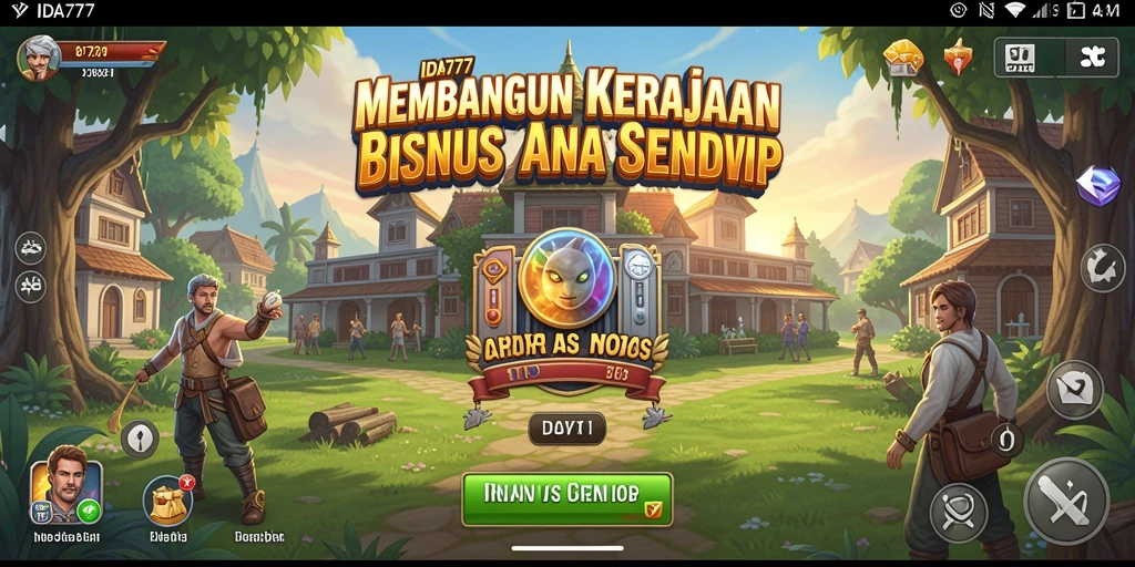 Tampilan gameplay menarik dari IDA777 yang menantang.