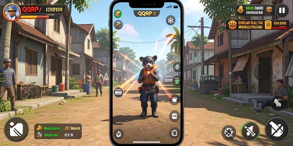 Tampilan menarik dari gameplay <strong>QQRP</strong> yang mendalam dan interaktif.