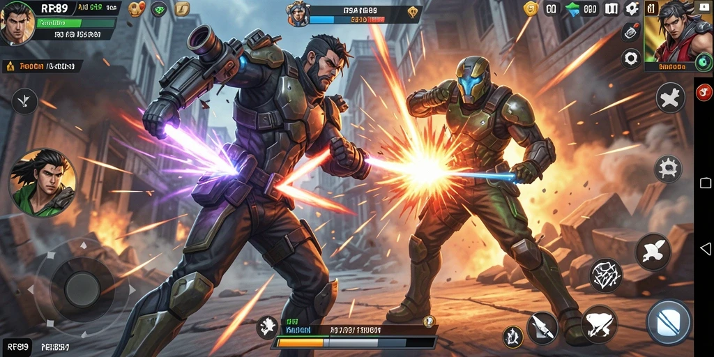 Tampilan gameplay seru dan mendebarkan dari RR89.