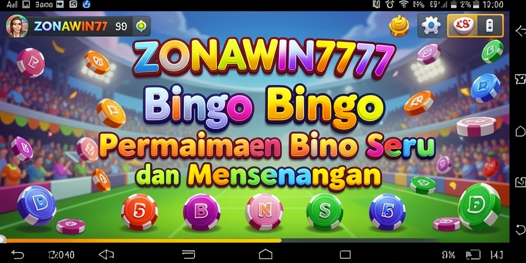 Screenshot utama ZONAWIN777 menampilkan pengaturan permainan Bingo yang seru dan interaktif.